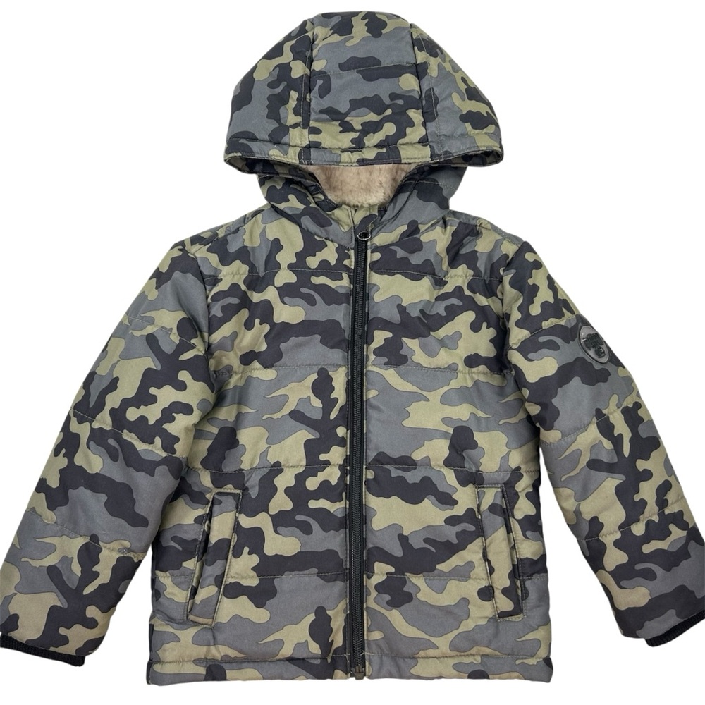 Bass Pro Shops Outdoor Kids Camo Puffer Jacket Size 3 Toddler